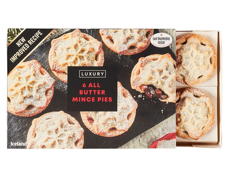 Iceland Luxury All Butter Mince Pies
