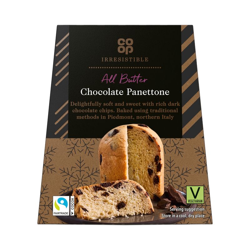 Co-op Irresistible Chocolate Chip Panettone