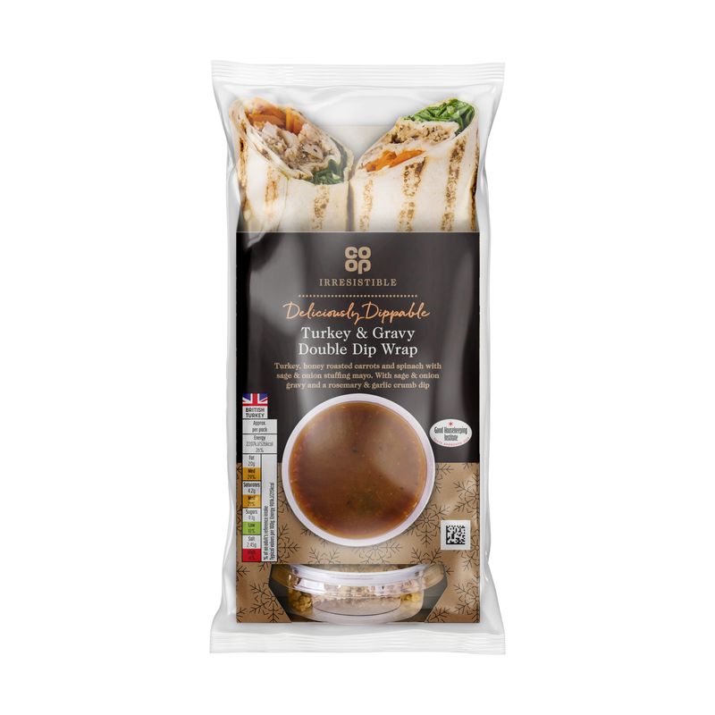 Co-op Irresistible Turkey Double Dip N Dunk Wrap