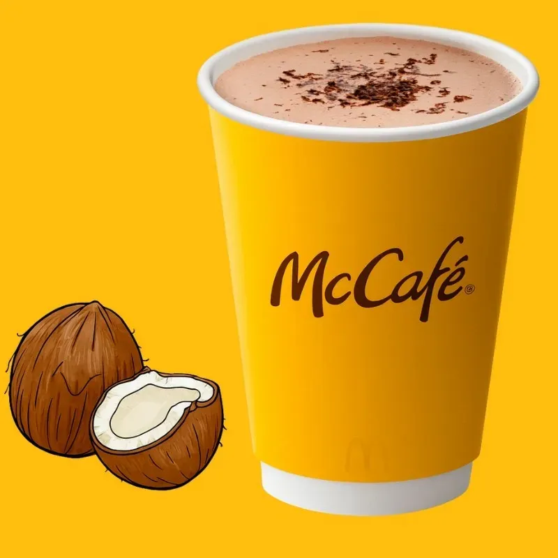 Coconut Noglobe Hot Chocolate