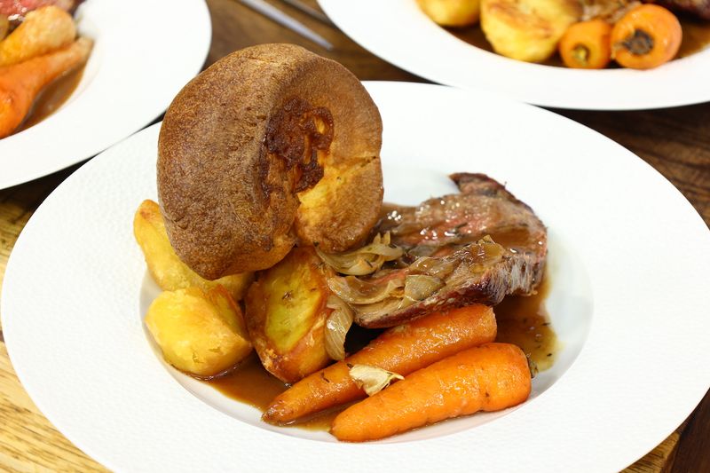 Roast Beef With Yorkshire Puddings