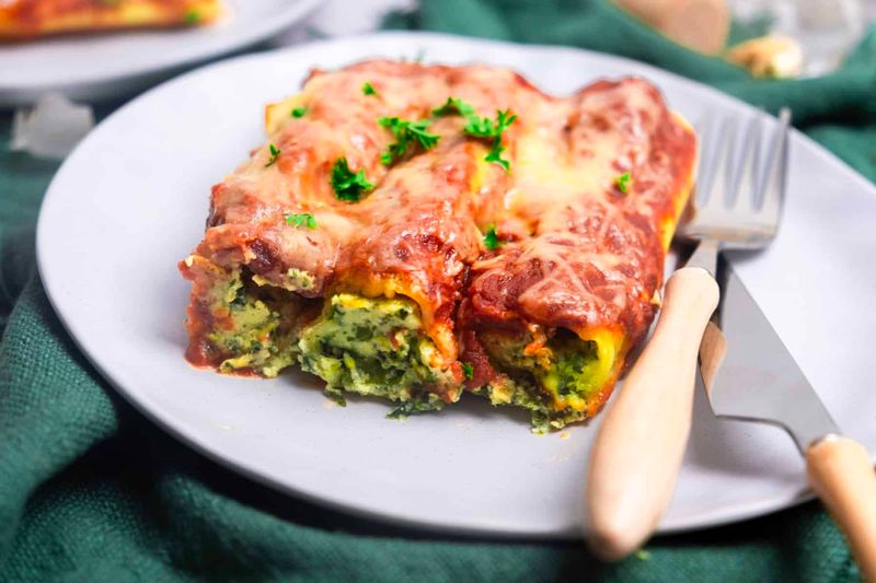 Spinach And Ricotta Cannelloni