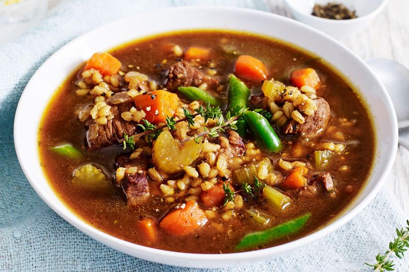 Hearty Beef And Barley Soup