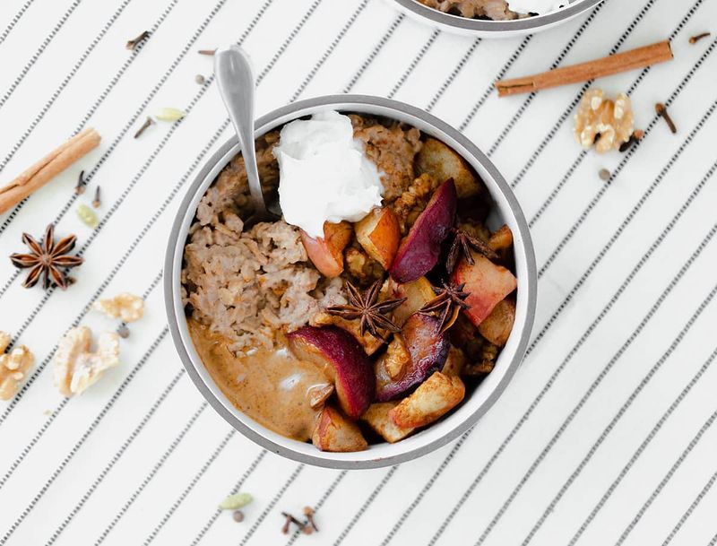 Porridge With Spices And Honey