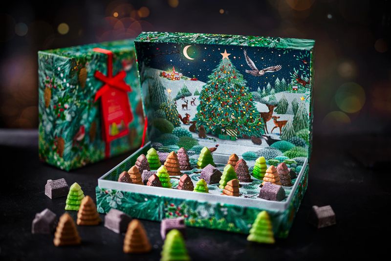 Enchanted Winter Wonderland Chocolate Box