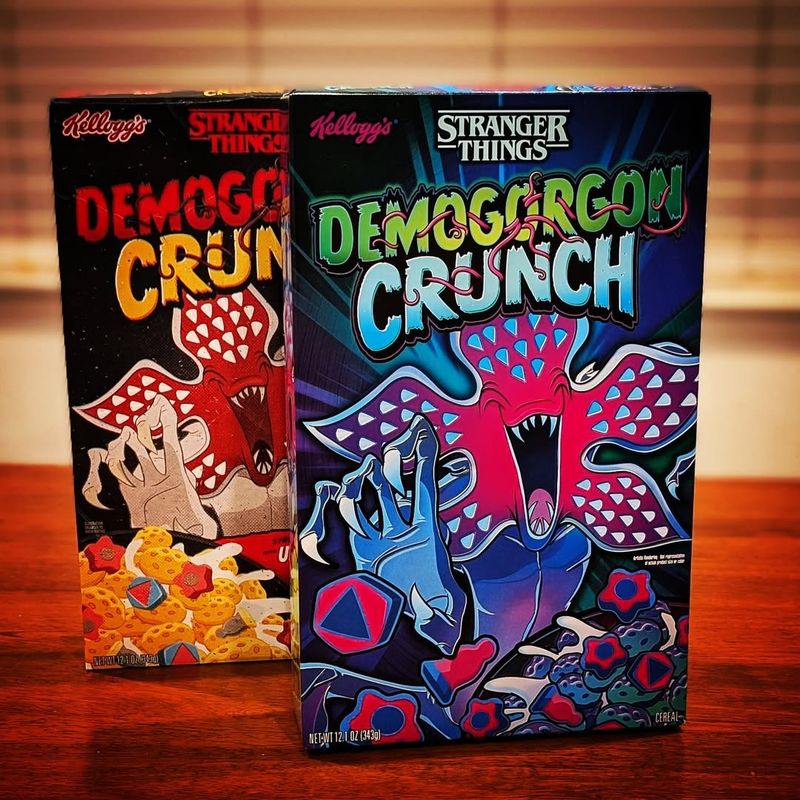 Kellogg's Demogorgon Crunch Cereal