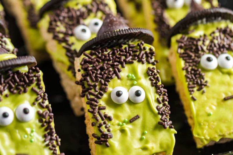 Wicked Witch Rice Krispie Treats