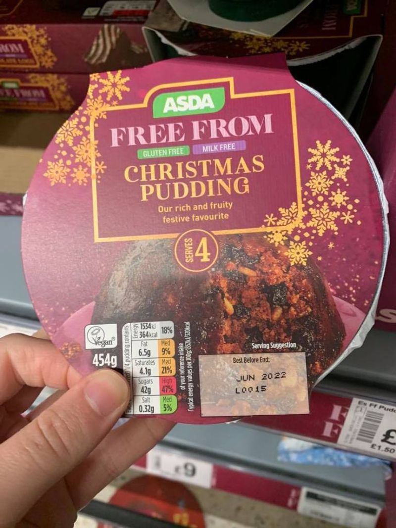 Exceptional By ASDA Free From Luxury Christmas Pudding