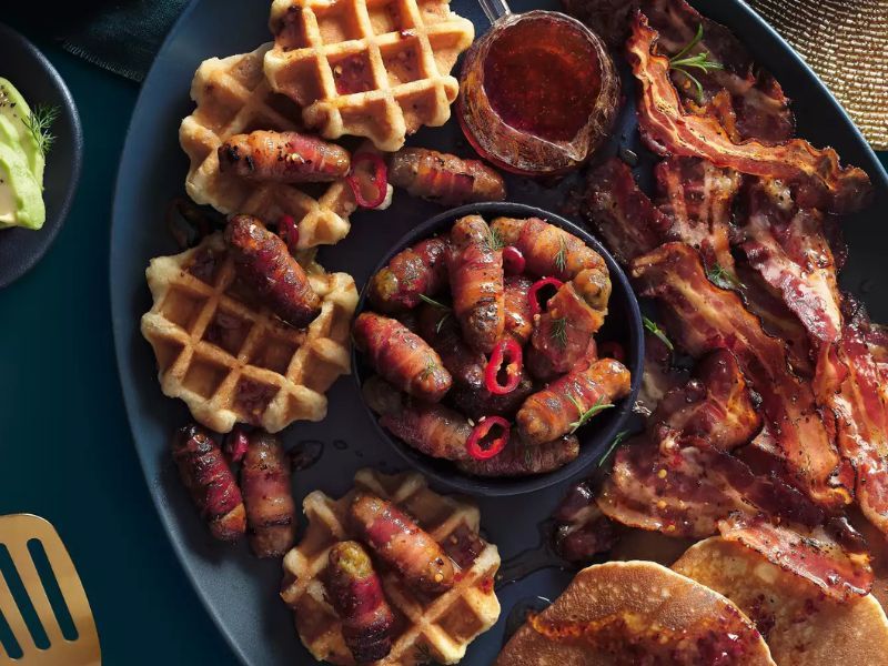 Exceptional By ASDA Hot Maple Pigs In Blankets