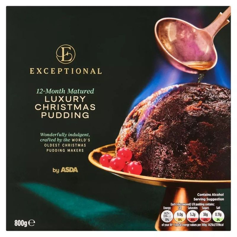 Exceptional By ASDA Luxury Christmas Pudding