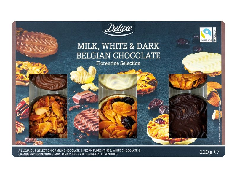 Deluxe Belgian Chocolate Florentine Selection