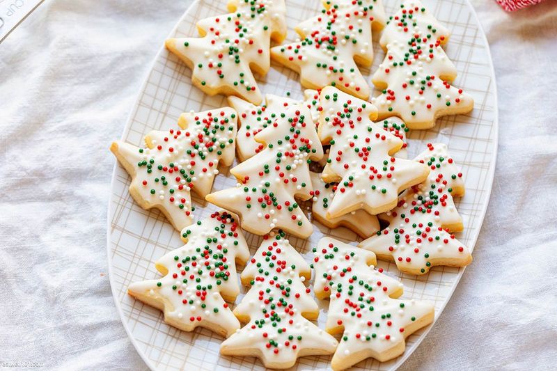 Shortbread Christmas Trees