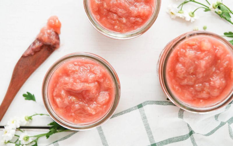 Rhubarb And Ginger Compote