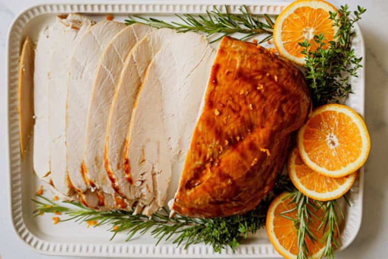 Orange-Glazed Turkey Breast