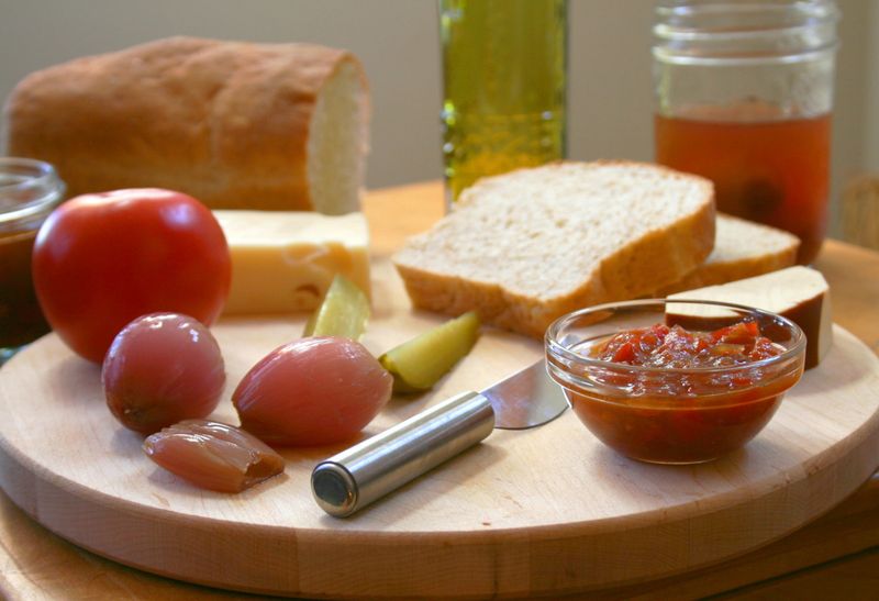 Ploughman's Lunch At The Pub