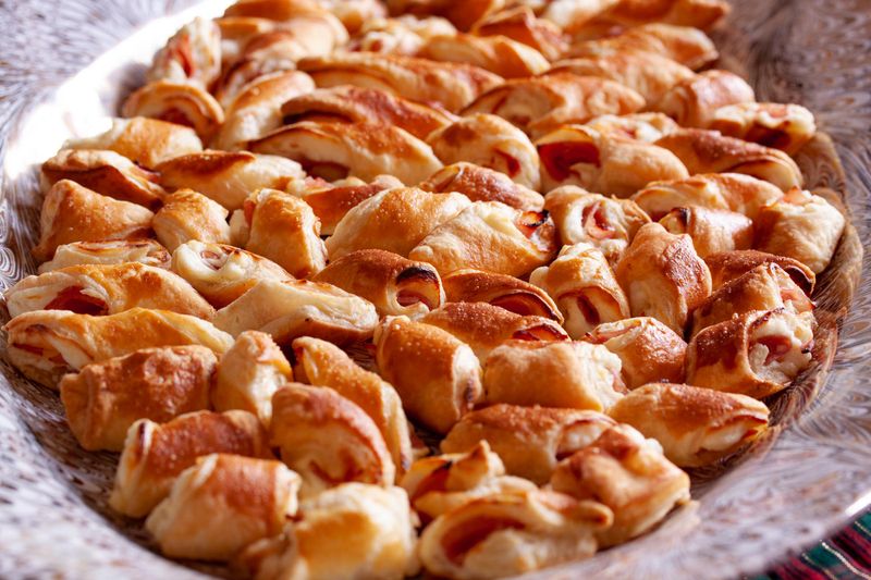 Cheese And Ham Pastries