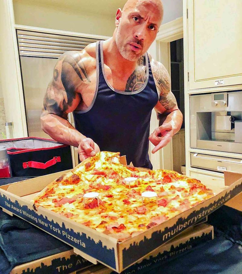 Multiple Pizzas Donuts And Muffins