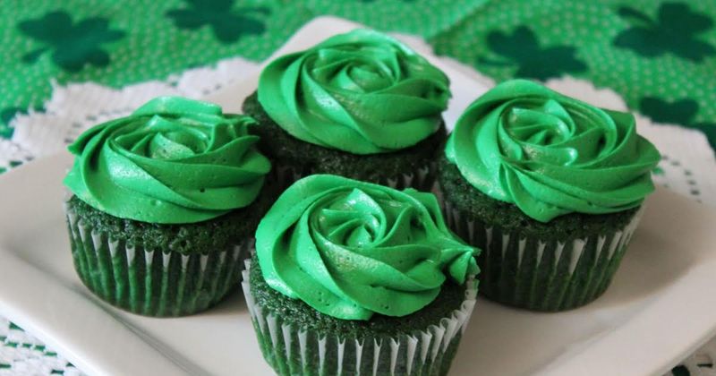 Green Velvet Cupcakes
