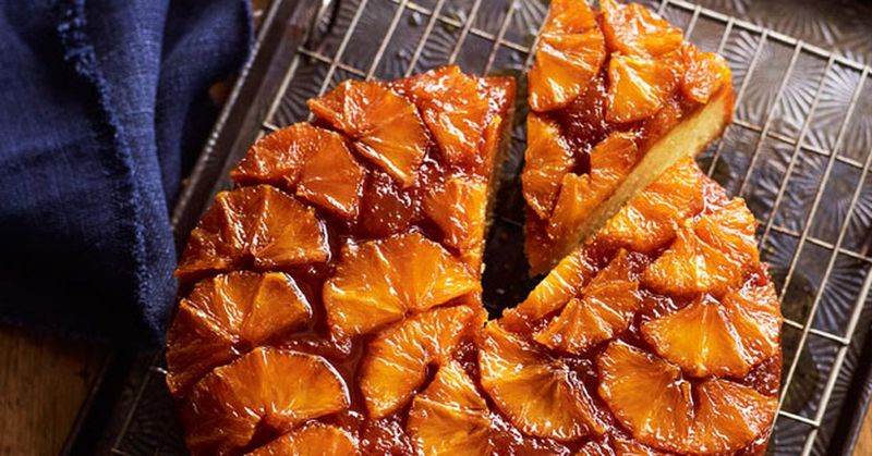 Sticky Tangerine Cake