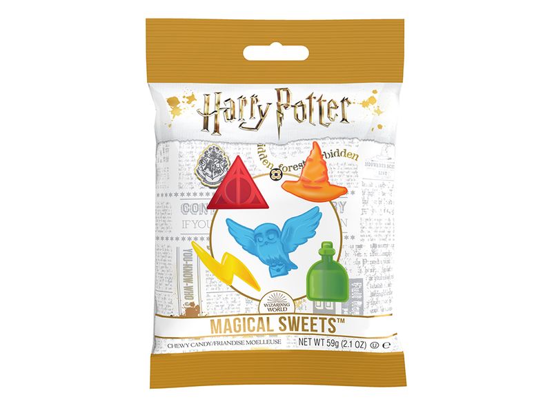 Jelly Belly Harry Potter Magical Sweets Gummy Shapes (Sorting Hat, Deathly Hallows)