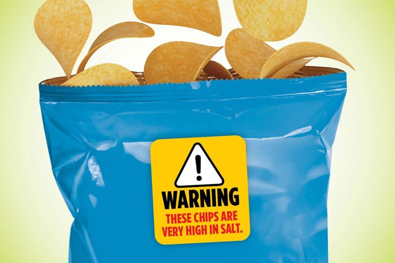 Mass-Produced Snacks High In Fat, Sugar, And Salt