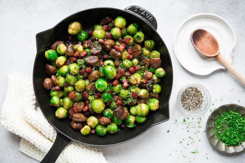 Brussels Sprouts With Chestnuts