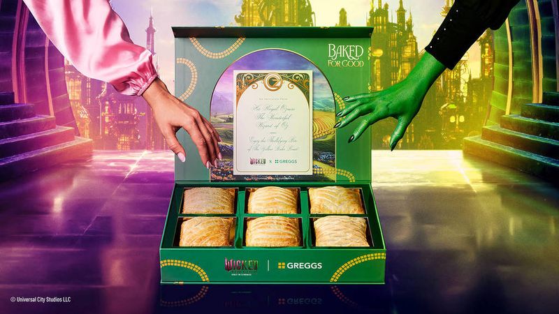 Greggs X Wicked: Baked For Good Box (Just Eat)