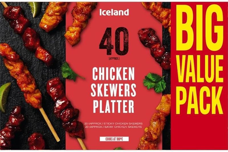Chicken Skewer Platter