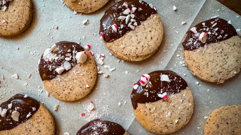 Chocolate Dipped Biscuits