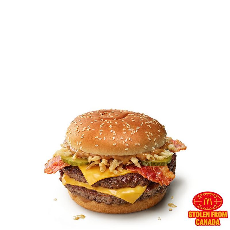 McDonald's Maple BBQ & Bacon Double Quarter Pounder