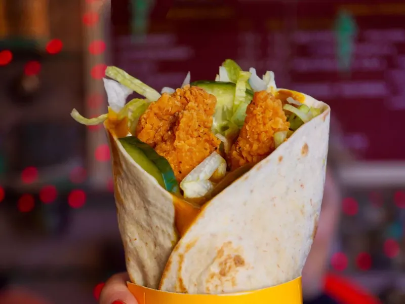 McDonald's Chicken Katsu Wrap