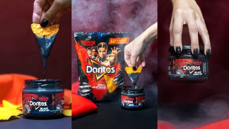 Stranger Things-themed Doritos Sharing Bags