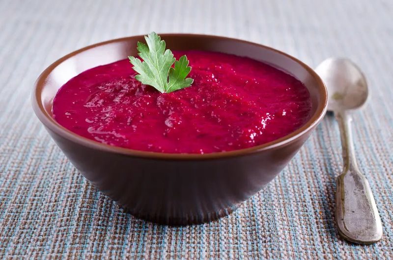 Roasted Beetroot And Carrot Soup