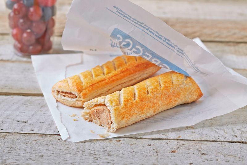 A Greggs Sausage Roll