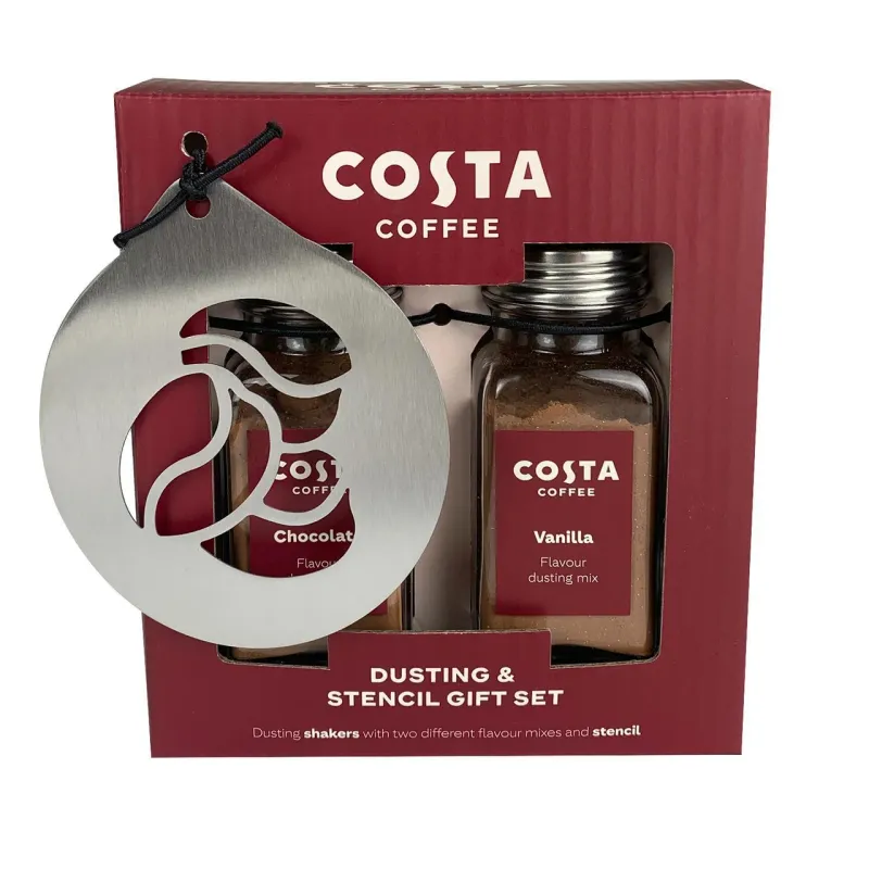Kimm & Miller Costa Chocolate Dusting Duo & Stencil