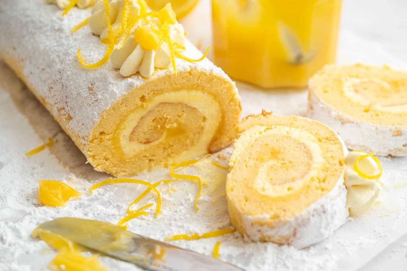 Lemon Swiss Roll