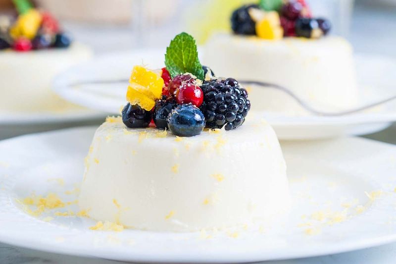 Lemon Panna Cotta