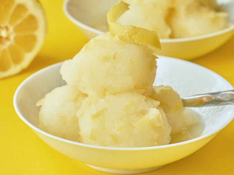Lemon Sorbet