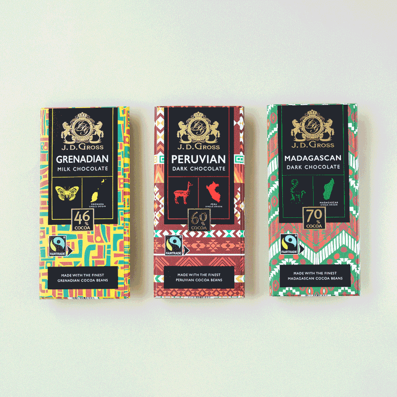 JD Gross Single Origin Dark Chocolate