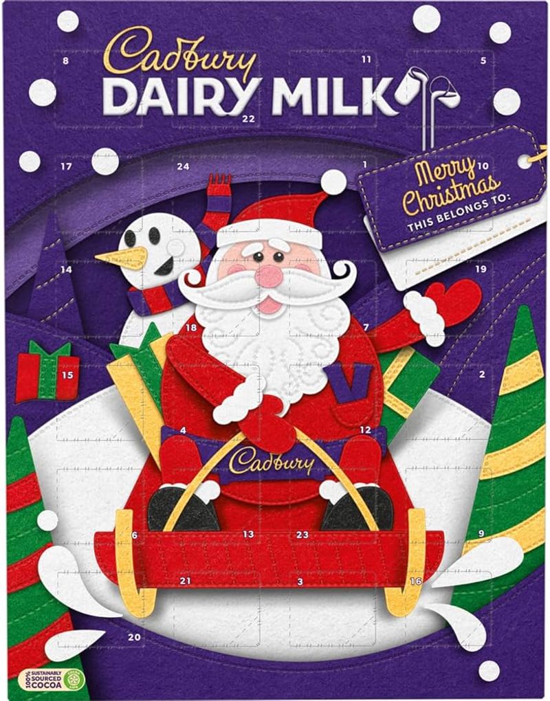 Cadbury Dairy Milk Advent Calendar