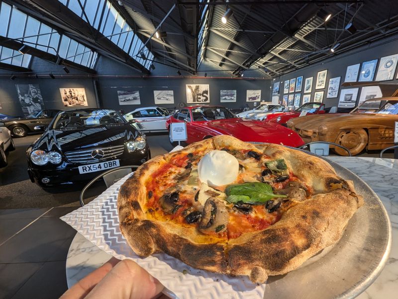 Where Pizza Meets Classic Cars