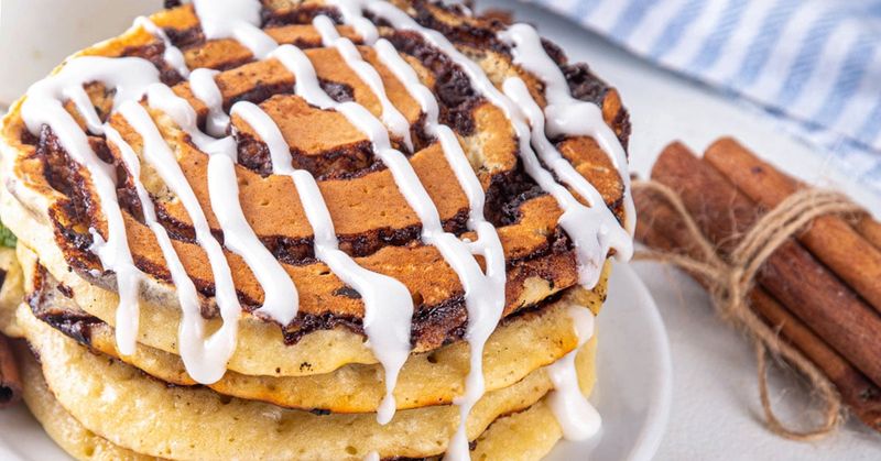 Serving And Enjoying Your Cinnamon Roll Stack