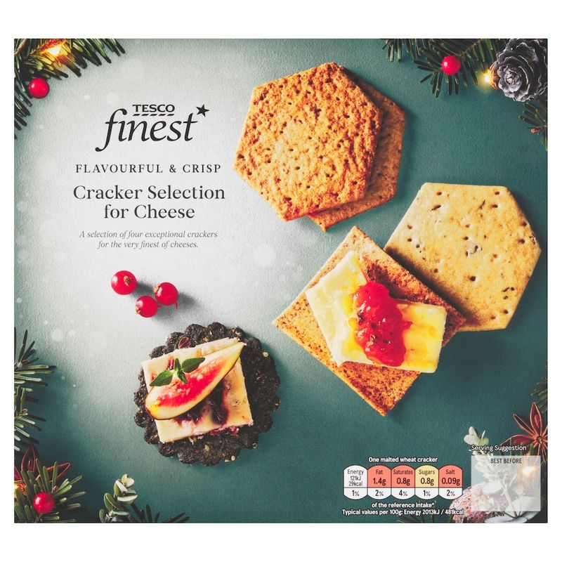 Tesco Finest Cracker Selection For Cheese