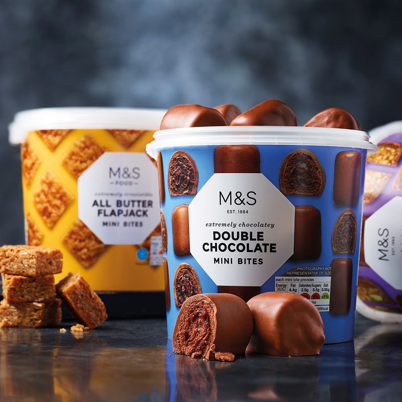 M&S Extremely Chocolatey Mini Bites Tub