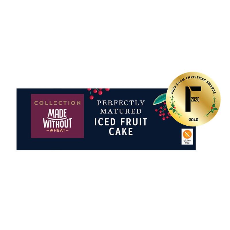 M&S Collection Made Without Wheat Iced Christmas Cake