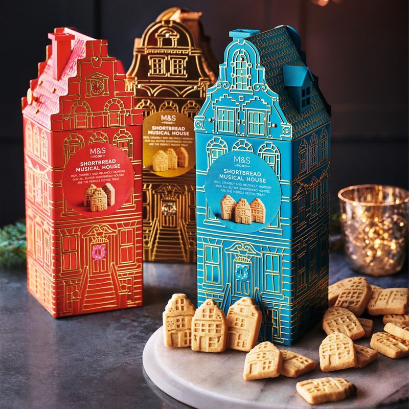 M&S Classic Shortbread House Tin