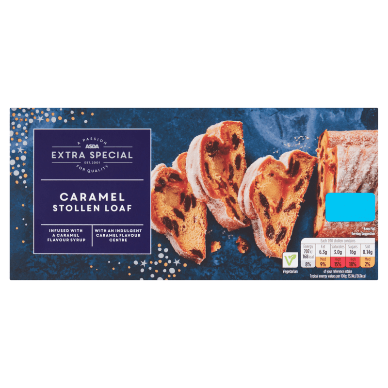 ASDA Extra Special Caramel Stollen Loaf