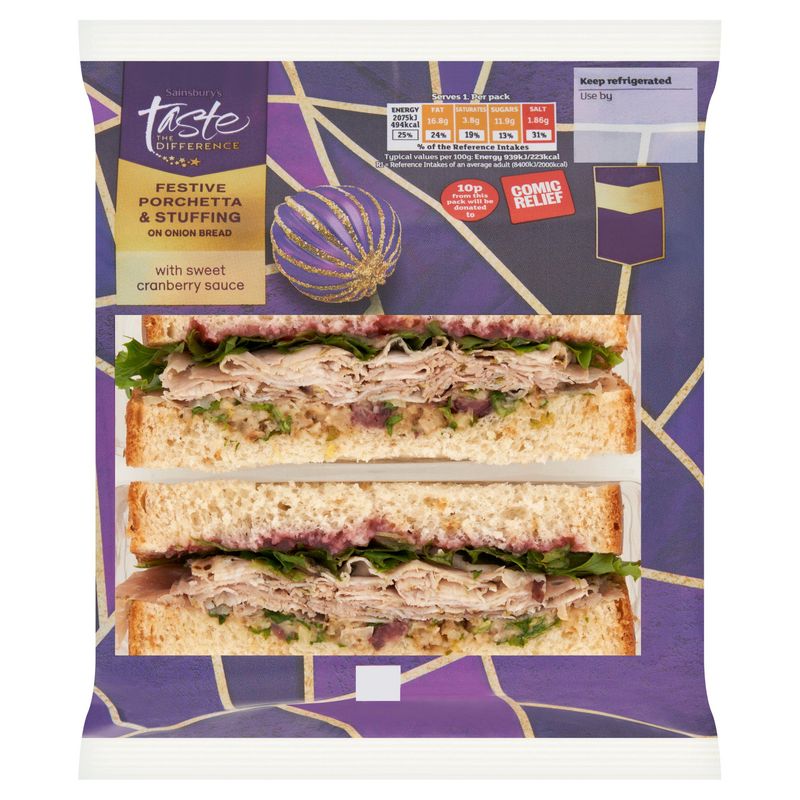 Sainsbury's Festive Porchetta Grab Bag, Taste The Difference