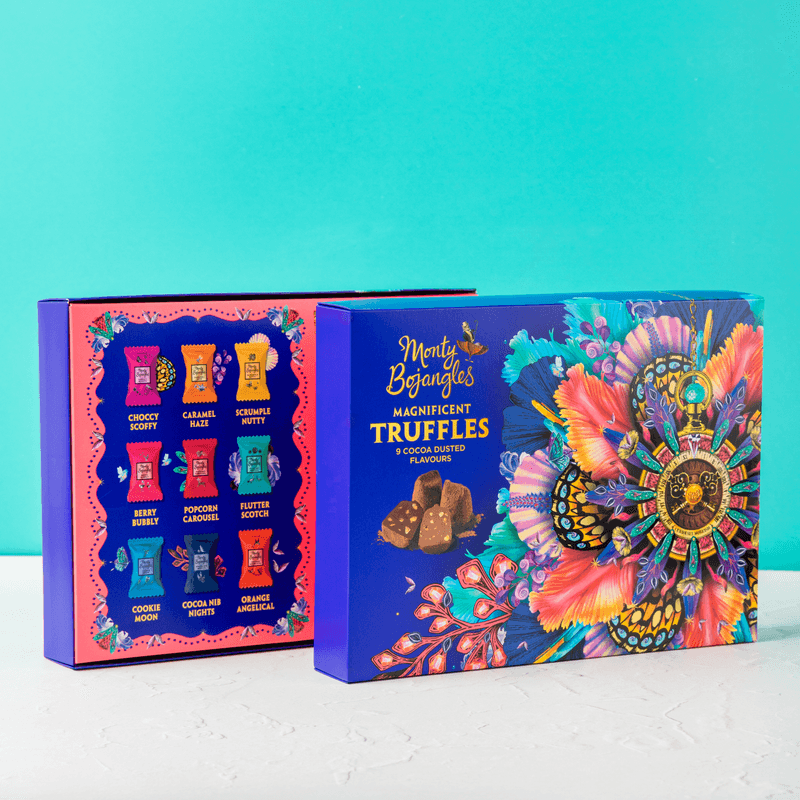 Sainsbury's – Monty Bojangles Magnificent Dusted Truffle Selection