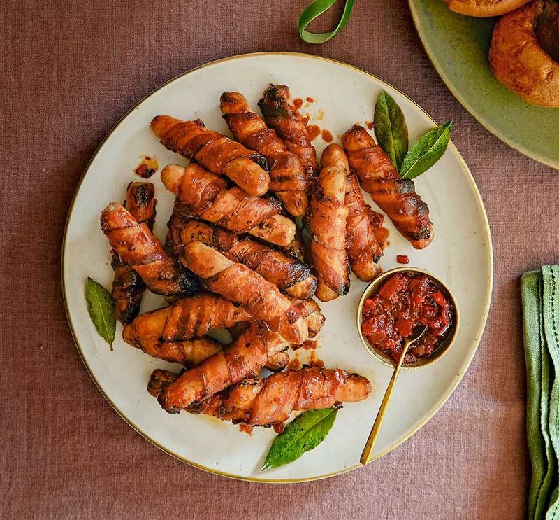 Spicy Chilli Pigs In Blankets